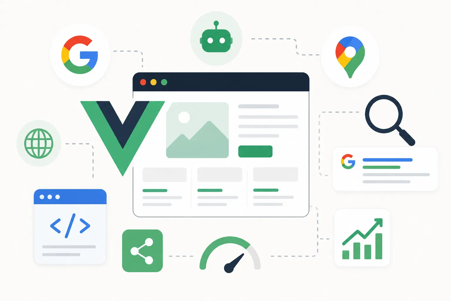 Vue.js SEO-Friendly SPAs: Tips, Tools & Prerender Example
